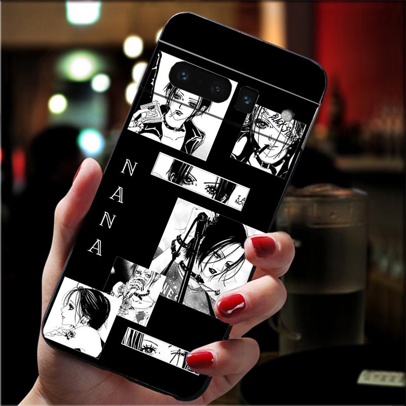 For Google Pixel 10 9 Pro XL Silicone Phone Soft Case For Google Pixel 9A 8A 7A 6A 5 Cover Shell Nana Osaki Anime