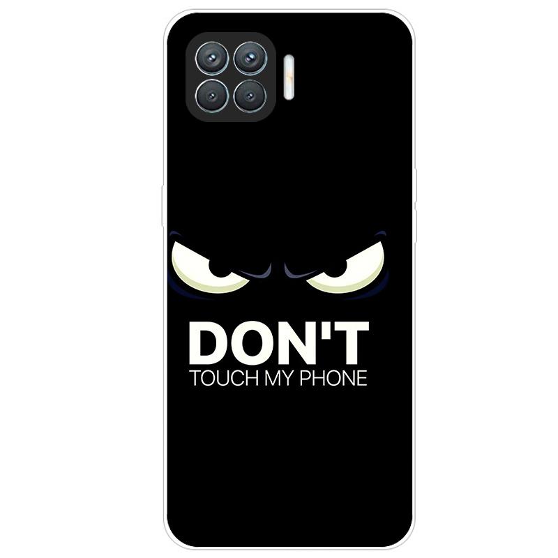 For OPPO Reno4 Lite Case Reno5 Lite Shockproof Soft Silicone TPU Back Cover For OPPO Reno 5 4 Lite Phone Cases Case Cute Cartoon