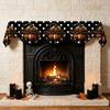 Halloween Fireplace Mantel Scarf for Holiday Table Decoration