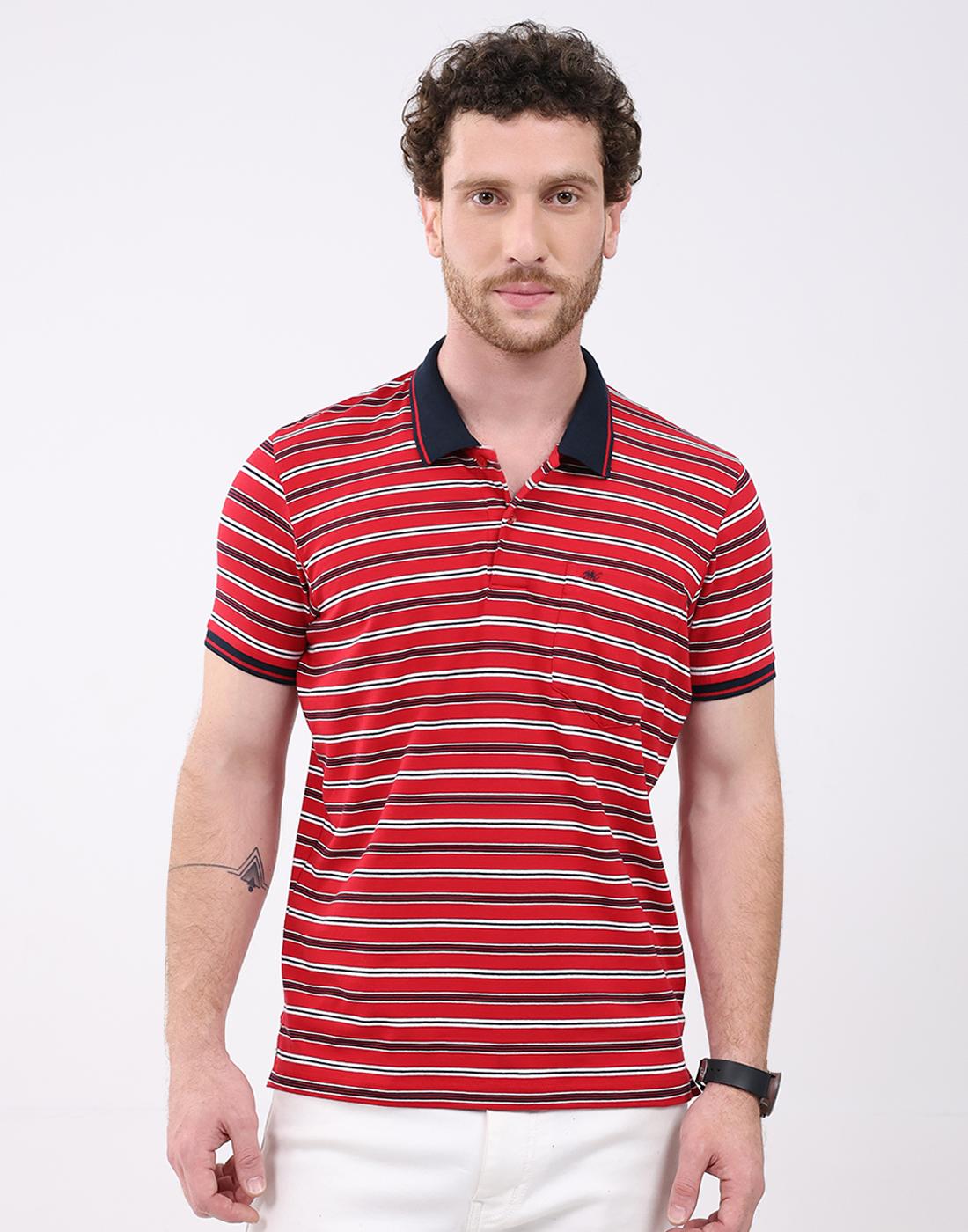 Monte Carlo Men s Collar Neck Half Sleeve T-Shirt XXL