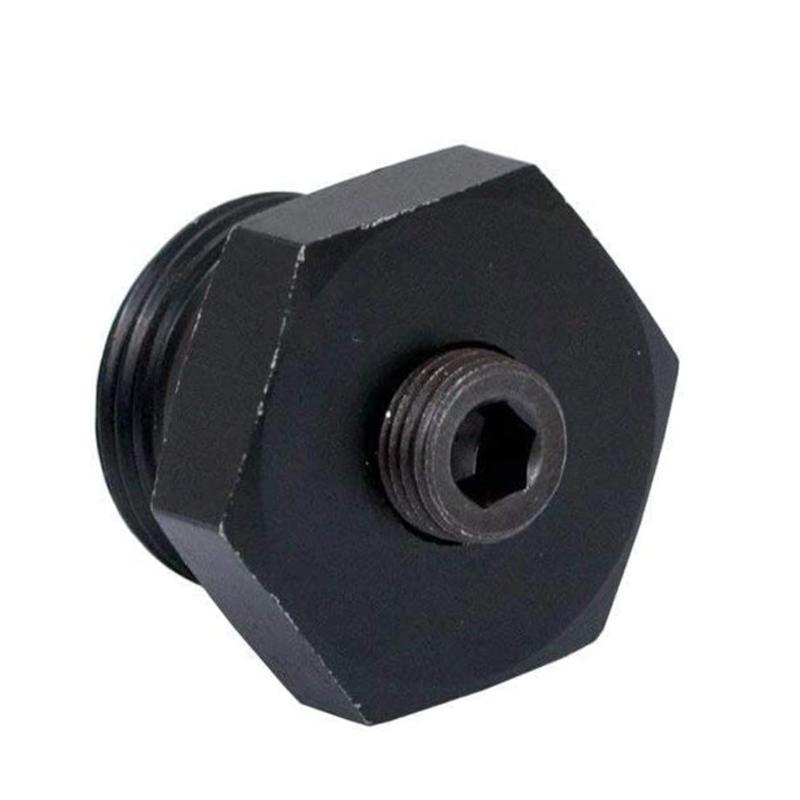 No Drill Intake Heater Sensor Adapter M22x1.5 Male 1/8-27 NPT Female for Ford 7.3L Super Duty