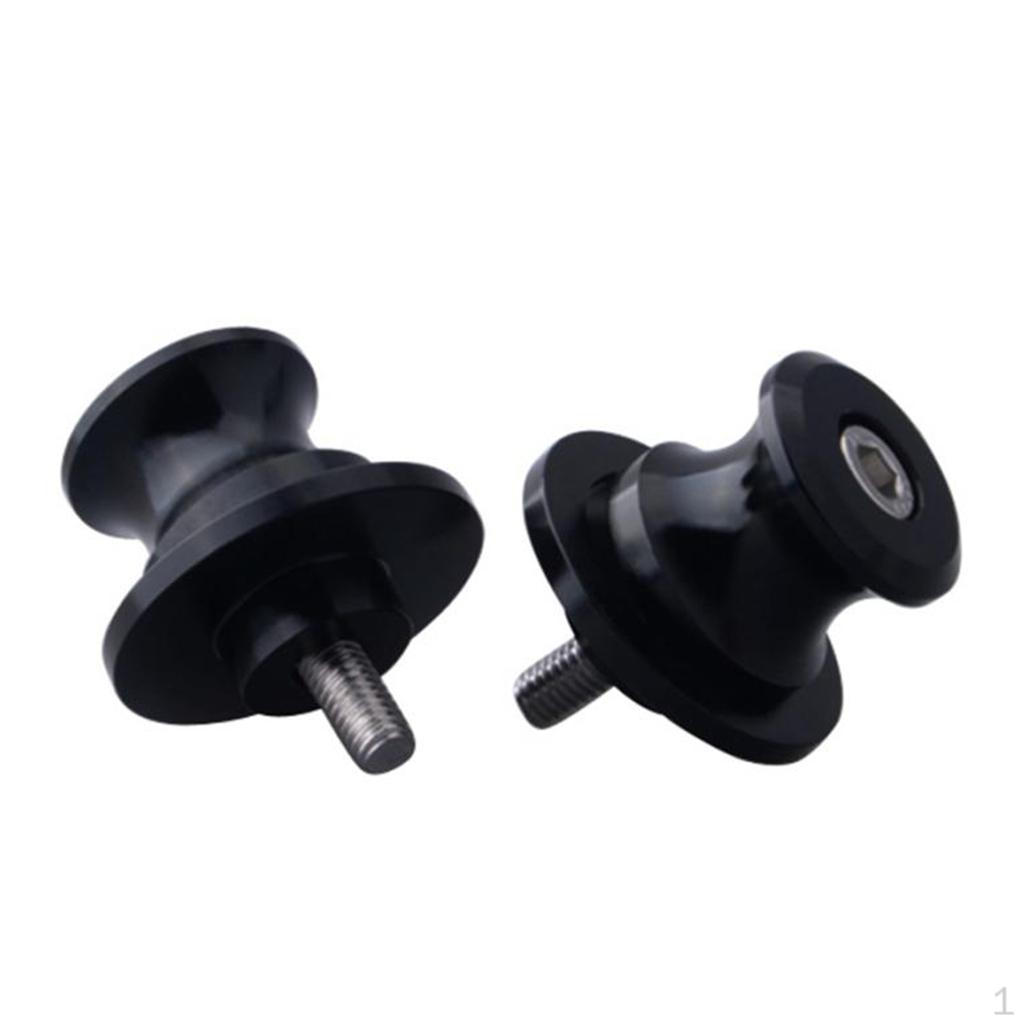 

2 упаковки мотоциклетных катушек M6 X1,5, слайдеры с ЧПУ, подставка для верхнего рычага, винт, совместимый для R3 R6 R25 Black