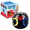 Magic Bean Rotating Cube Toy Fidget Spinner Ball Bead Puzzle Kids Kindergarten Educational Stress Relief Hand ToyMX633-117A