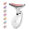 Face and Neck Massager Tool for Skin Tightening,  Anti-Aging, Portable Rechargeable Beauty Device (7 in 1, Multicolor)