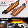 LED Amber Fender Side Marker Turn Signal Lights For US Version Porsche Cayenne 958 2015 2016 2017 2018 2019