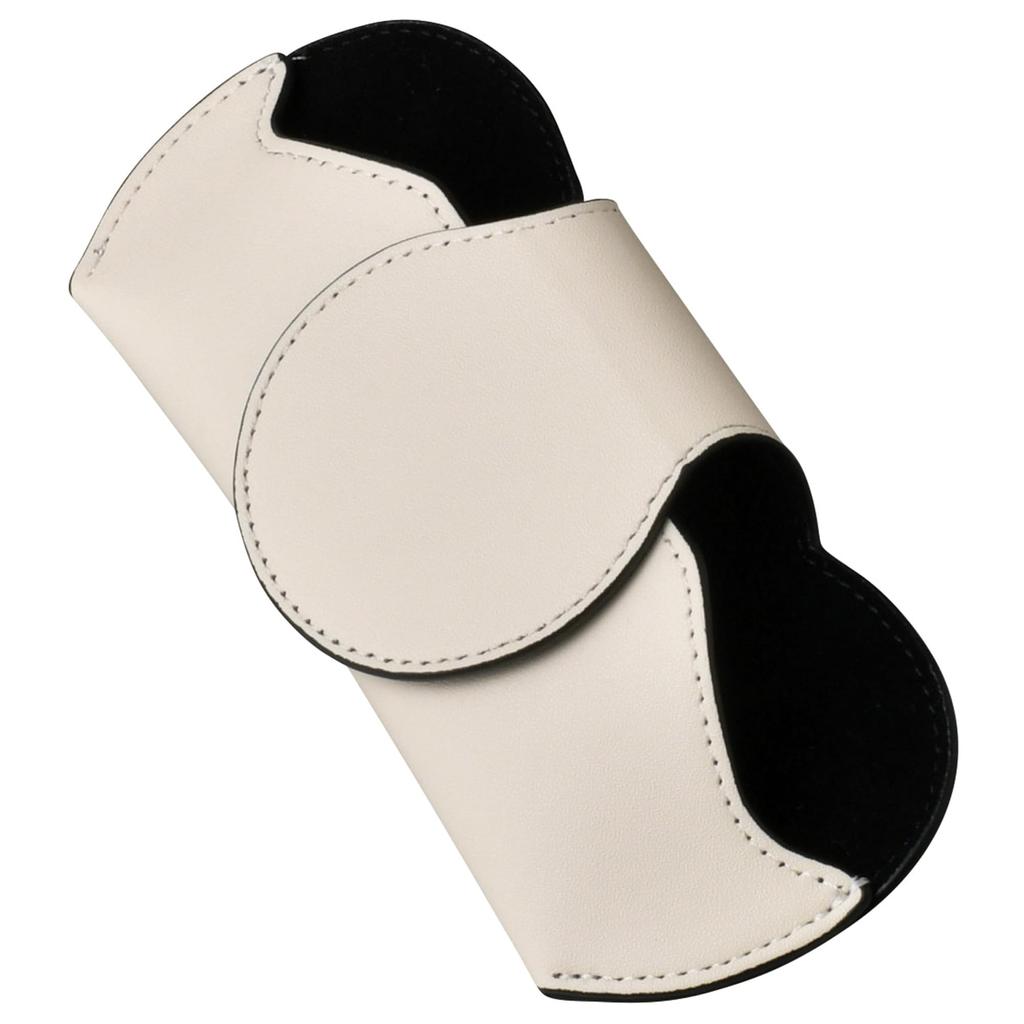 Meigan Glasses Holder for Faux Glasses Glasses Sun Visor Case Easy To Safe Car Car, Stylish, Leather, Case, Clip, Clip, Included, Magnetic, One-Hand,