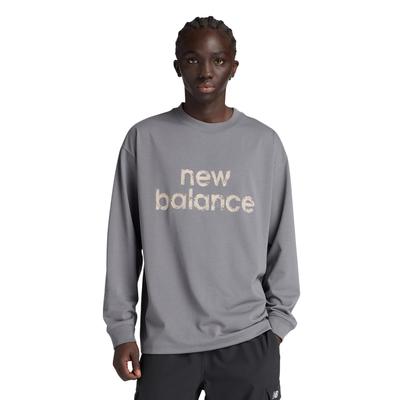 New Balance Castle Rock Langarm-T-Shirt für Herren (AMT53172), Feuchtigkeitsableitend, Schnelltrocknend