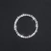 Bling Car Crystal Rhinestone Ring Emblem Sticker Car Interior Decoration Bling Car Accessories for