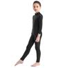 Girls Long Sleeve Zippered Leotard Ballet Dance Unitard Gymnastics Performance Attire