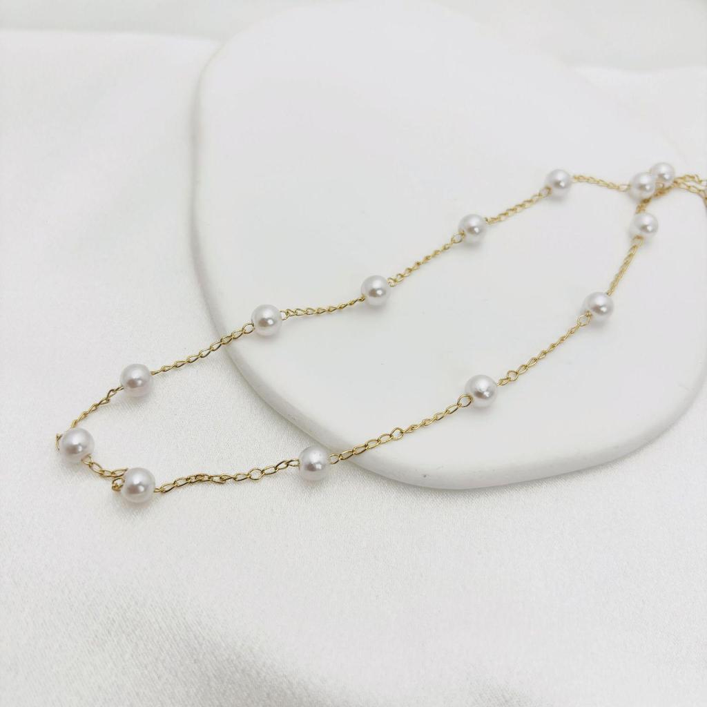 Accessoires Diy: Boucles d'oreilles Chaîne de Perles Gypsophile, Épingles à Cheveux, Chaînes de Lunettes, Matériel de Bijouterie