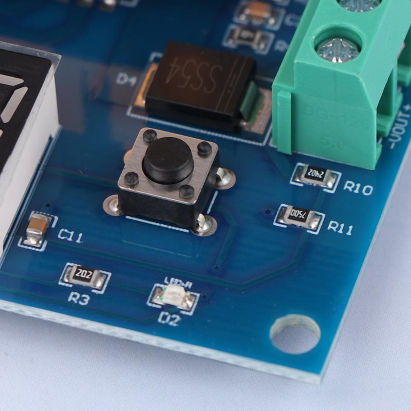 Xh-M411 Dc 3V-35V To Dc 5V-45V Boost Converter Module Voltage Regulator Adjustable Step Up Voltmeter Digital Display Module