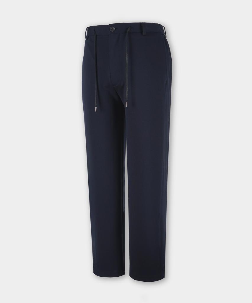 BIRBANTE Comfort Stretch R.C. Fit Setup Slacks - Dark Navy
