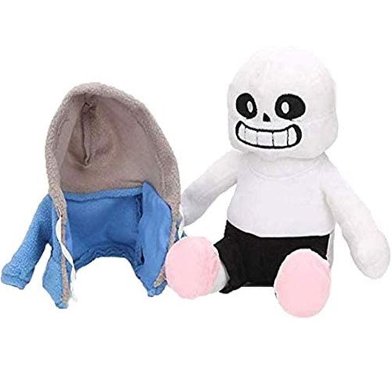 2pcs Set Undertale Plush Toys Sans Papyrus Plushies Figures Stuffed Animals Soft Game Characters Dolls Kids Birthday Xmas Gifts