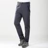 New Winter Softshell Fleece-Lined Waterproof Couples' Hiking Pants, Windproof, Plus Size for Men and Women
