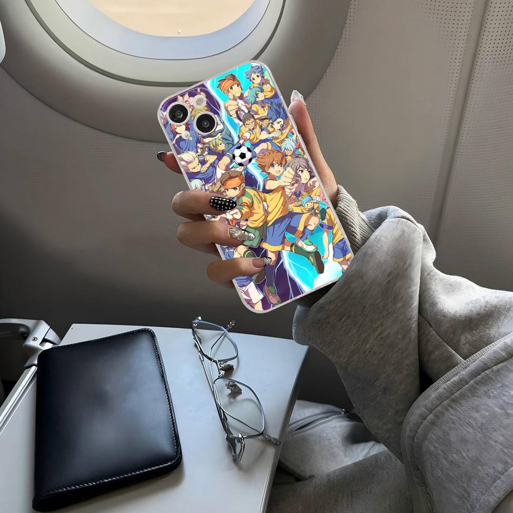 Axel Blaze Firestorm Inazuma Eleven Anime Phone Case For iPhone 11 13 16 12 17 14 15 Pro Max Plus Soft Clear Back Cover Coque