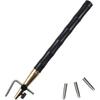 OWDEN Professoinal Leather Tool,3 In 1 Leather Adjustable Groover Tool, 3 Size Tips (1.0mm,1.2mm,1.5mm)