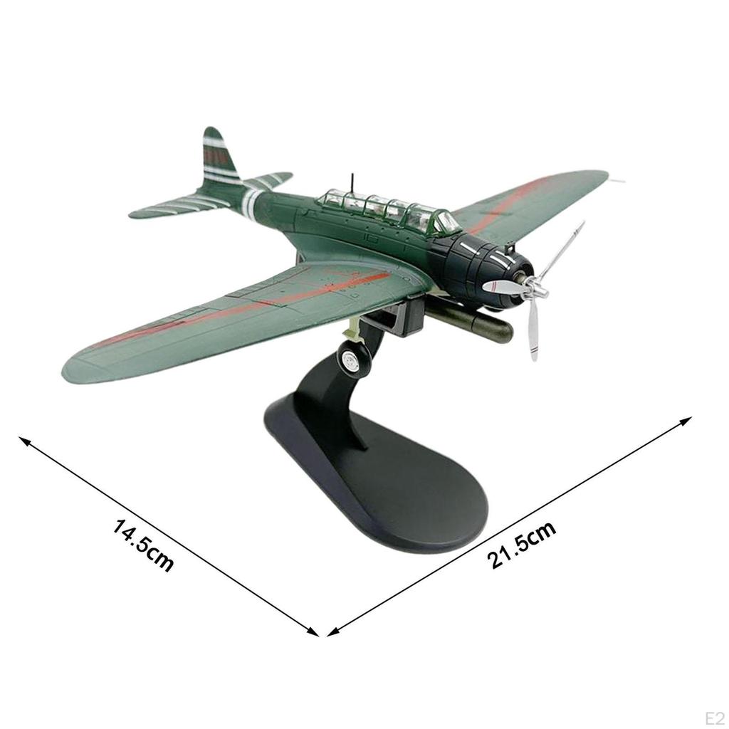 1:72 Diecast Fighter Model with Display Stand Ornament Jet Aircraft for
