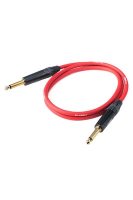 FT-KABEL Gitarrenkabel Rot 2m S-S Stecker