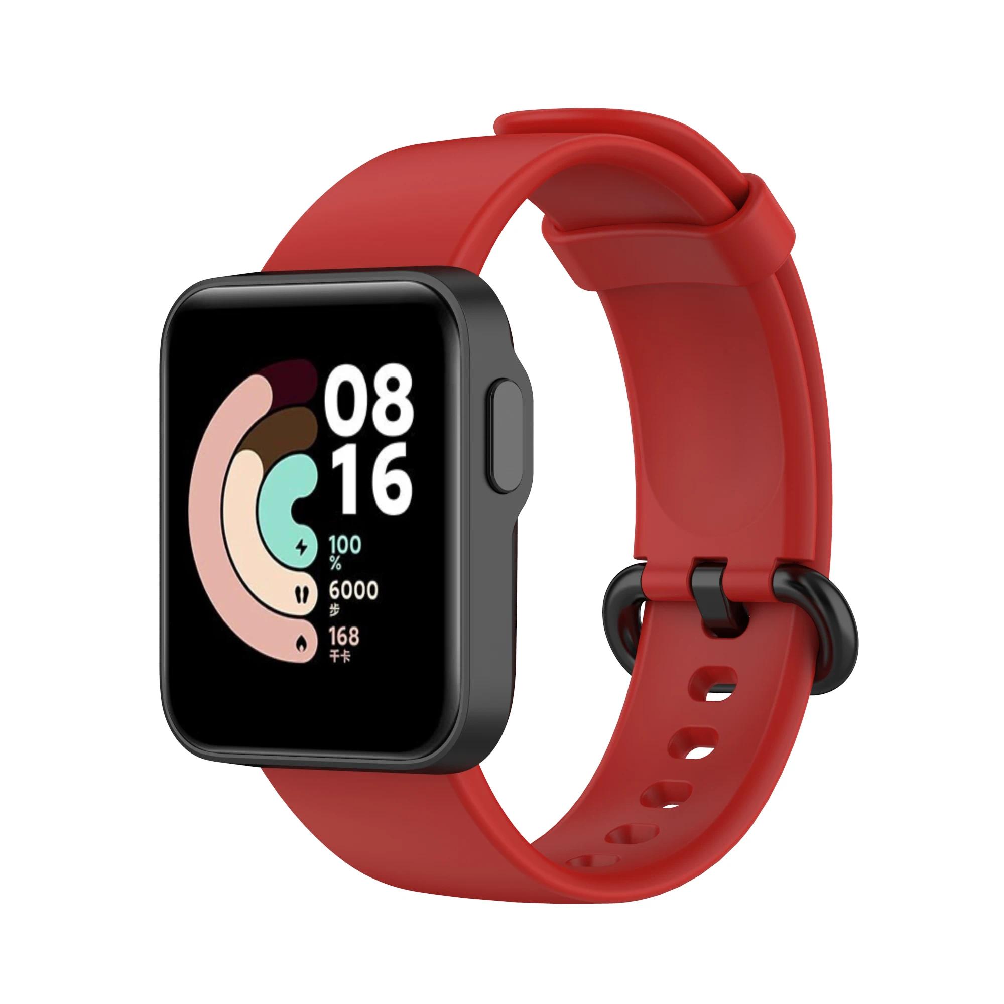 Силиконовый Ремешок Для Xiaomi mi Watch Lite/Redmi Watch Lite Браслет Для Xiaomi Mi Watch 2 Lite/Redmi Watch 2 Lite Ремешок на Запястье For mi watch Lite