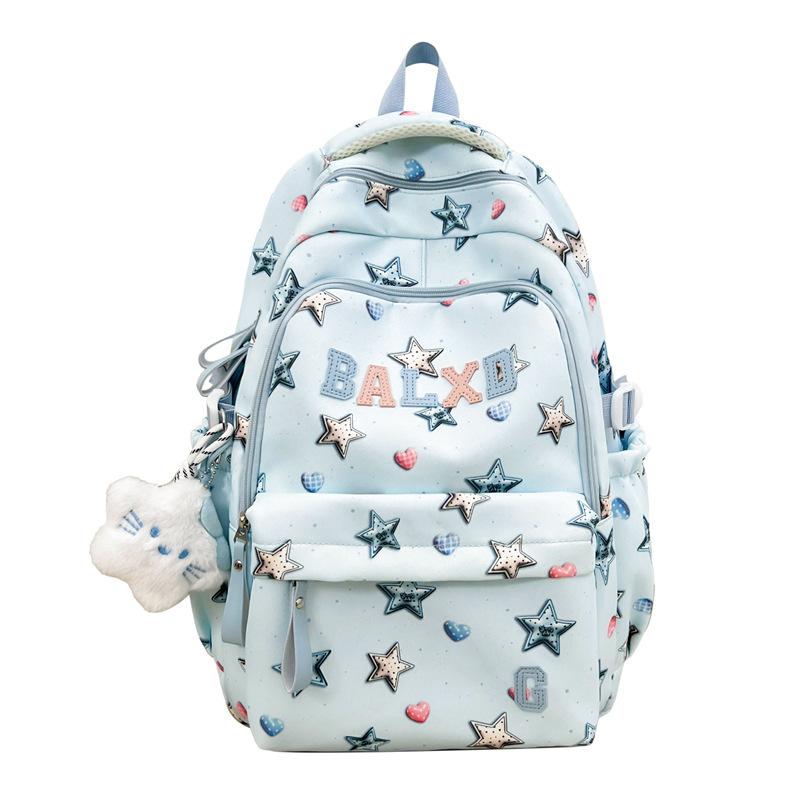 Schoolbag Girls Schoolbag 1011 New High School Students High Value Ins Wind Backpack High School Students Large Capacity Backpack
