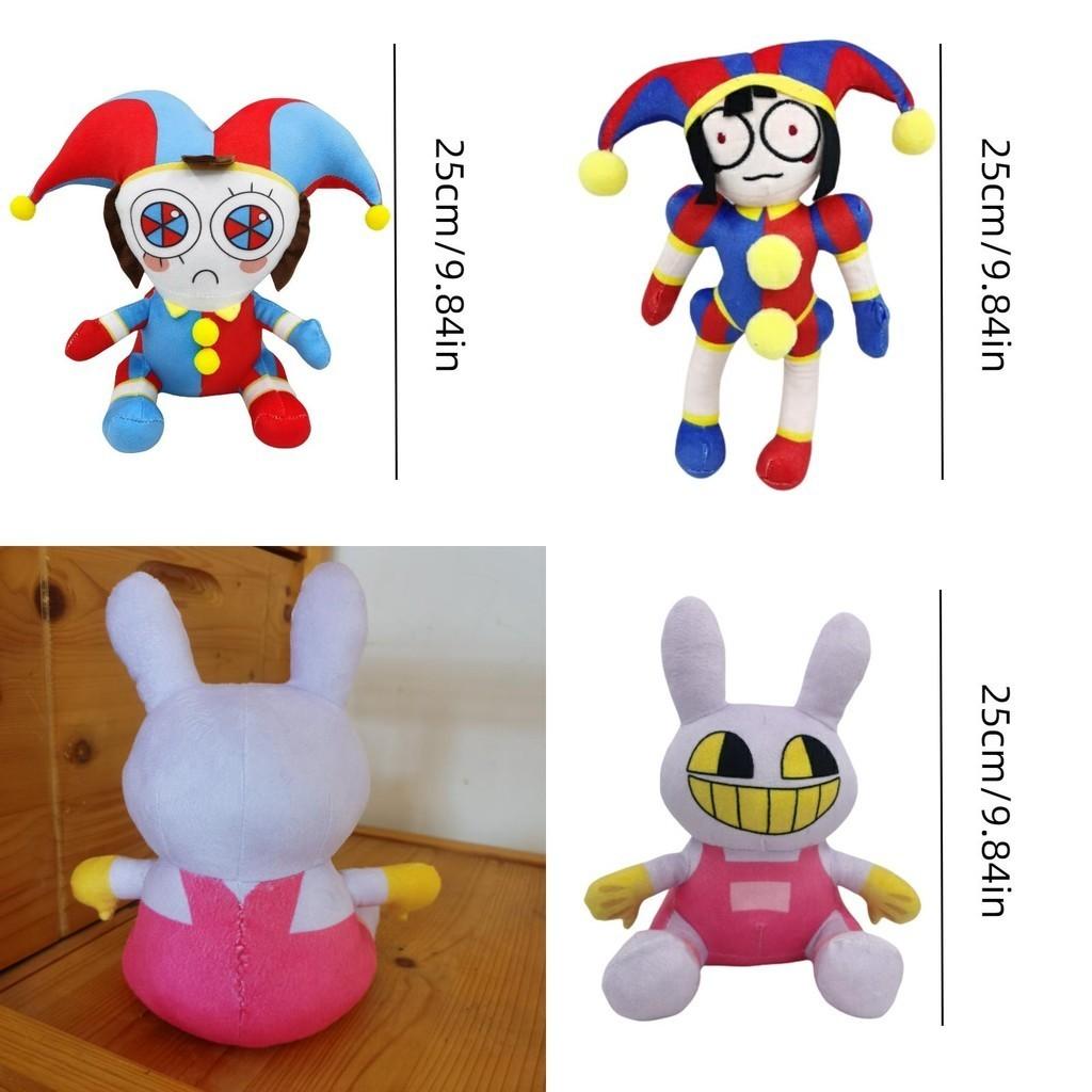The Amazing Digital Circus Plush Toy Unique And Adorable Clown Design 25cm Height