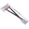 1 In 2 Forklift Charging Plug Power Connector 50A 12 AWG For Anderson Plug Connector Double Y Adapter 6mm Automotive Cable