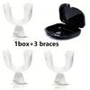 Silicone Mouth Guard Teeth Protector Night Guard Mouth Tray for Bruxism Grinding Non-snoring Teeth Whitening Protection