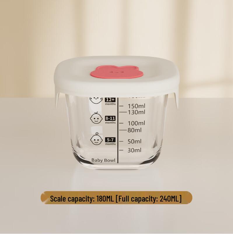 Abay Baby Food Storage Glass Container Set