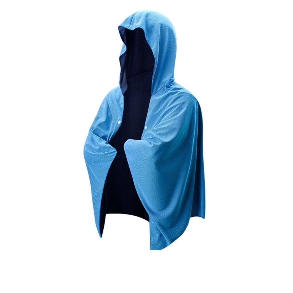 Quick-Drying Quick-Drying Poncho Sun Protection Sunshade Shawl Hooded Cooling Hoodie Towel  Women