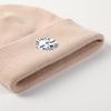 FAITH MOVE MOUNTAINS" Print Knitted Hat Beanie, Text Skullies Beanies Fit Thermal Headwear Pompom Beanies Knit Cap Beanie