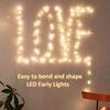 5M/10M/20M Smart RGB Fairy String Light APP Bluetooth Control Waterproof USB Copper Wire Lights 16 Colors New Year Decoration