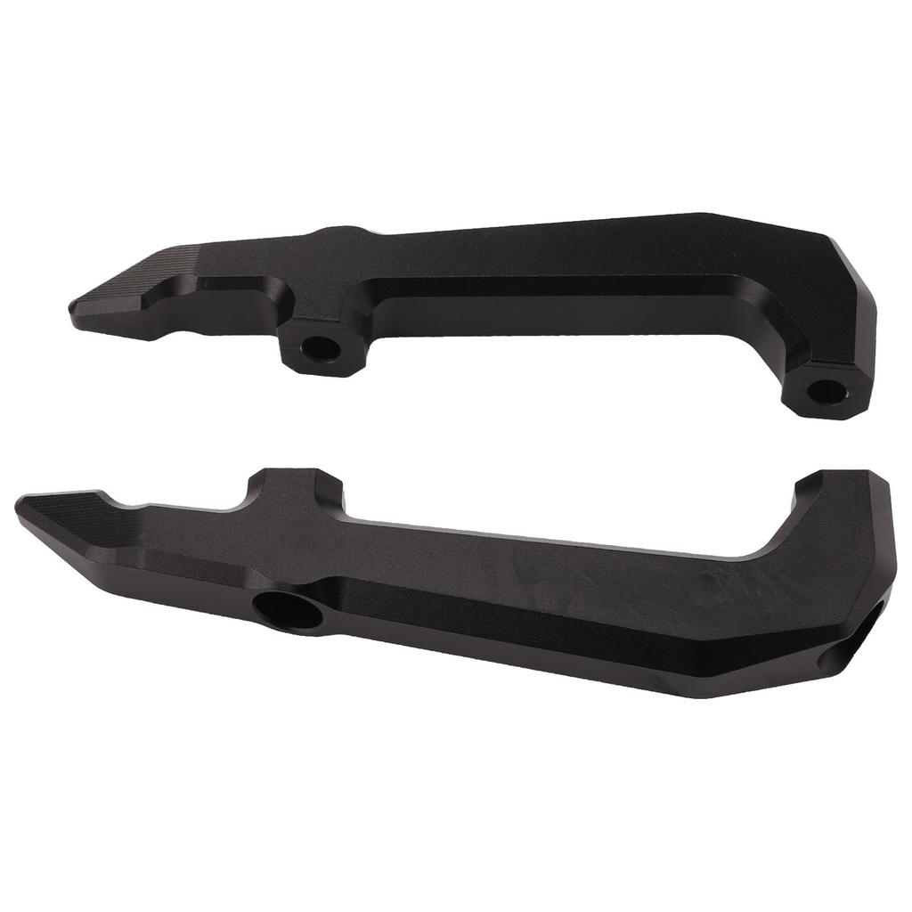 Pair Motorcycle Rear Passenger Seat Handle Bar Aluminium Alloy Replacement for MSX125 GROM Black
