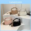 2024 New Street Trend Small Square Bag Women's Fashion High-end Single Shoulder Messenger Bag