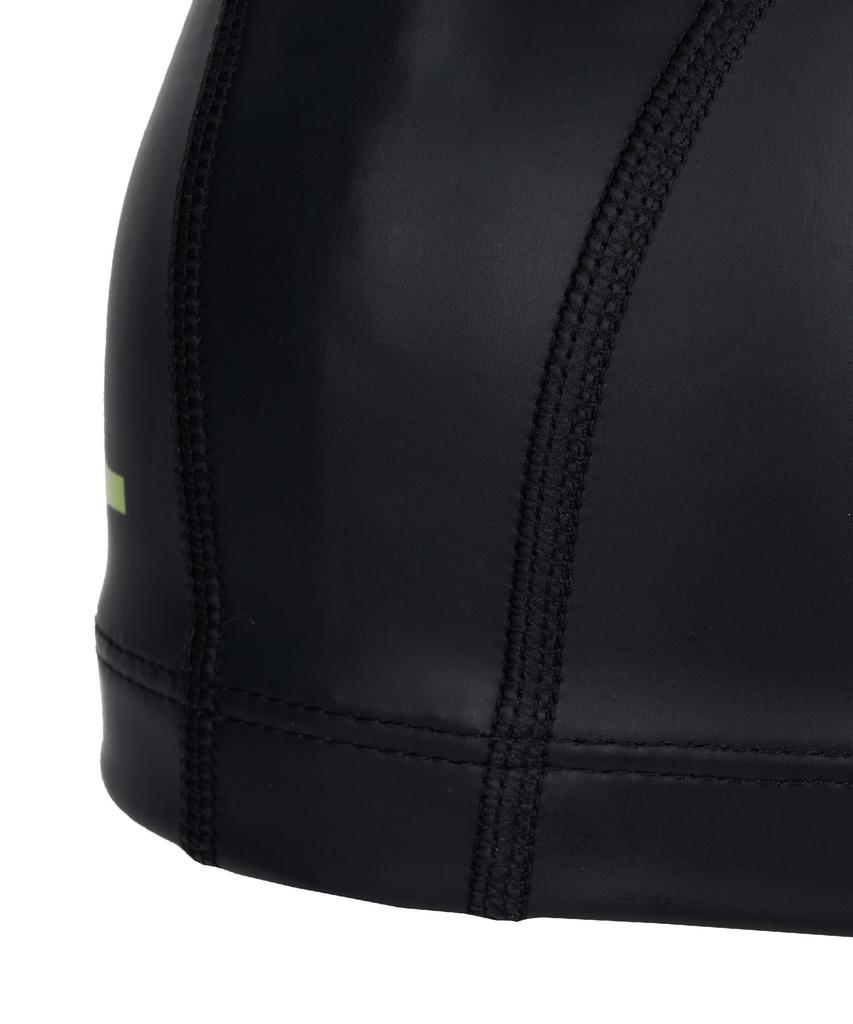 Lenomasuyeongbog Supplies Kids' Soccer Pu Swim Cap Black Ro-Rc2E053-Bk