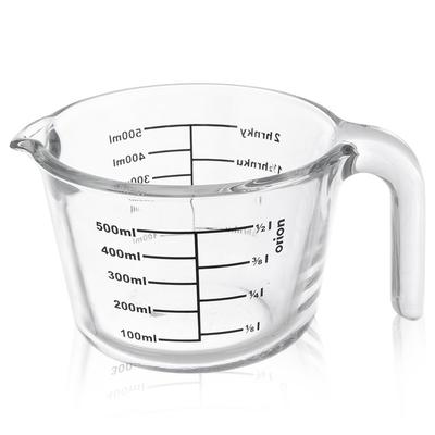 Glass Kitchen Measuring Cup 500 Ml