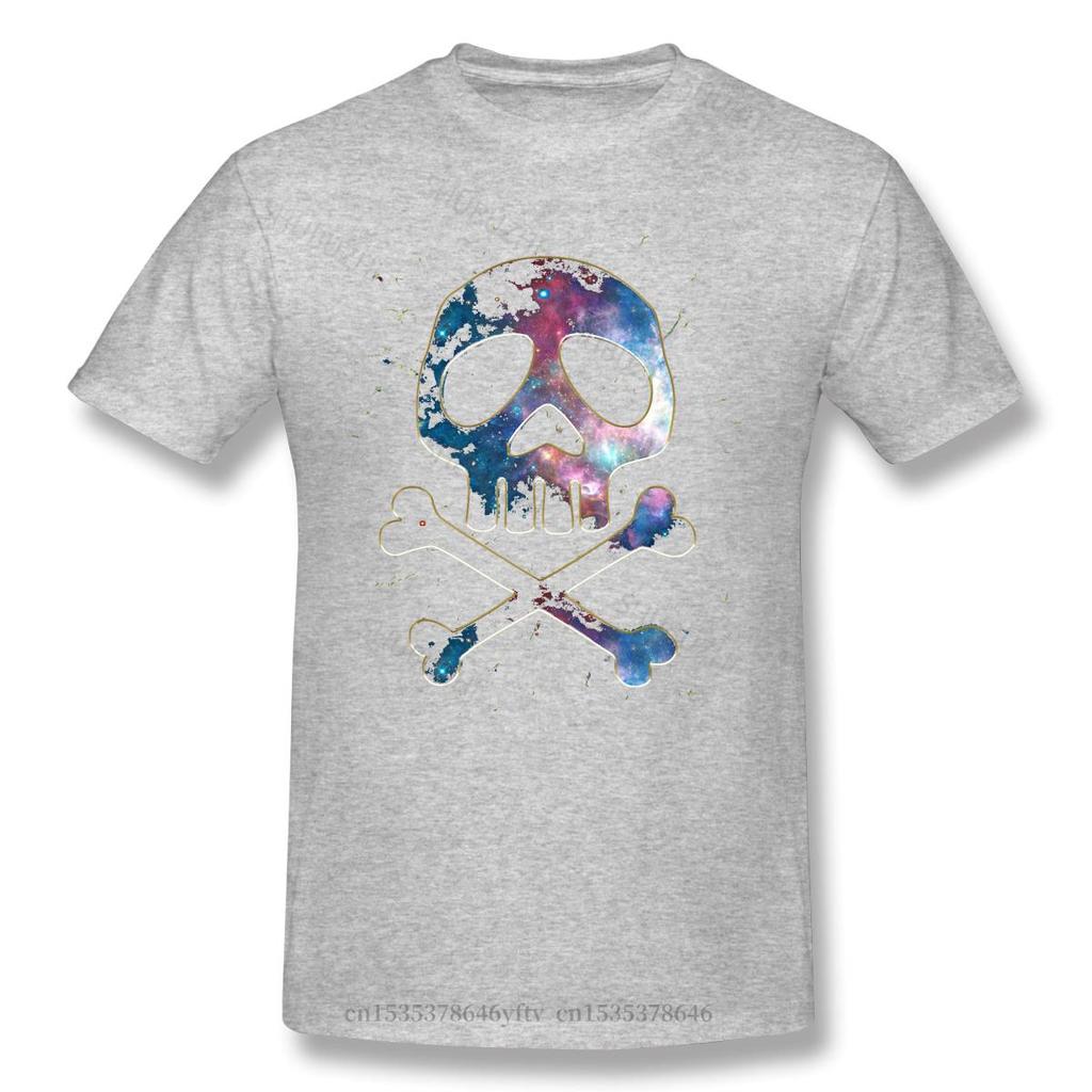 Space Pirate Captain Harlock Arcadia Kei Yuki Tadashi Anime TShirts for Men Skull Funny Crewneck Cotton T Shirt