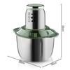 500W Household Adjustable Electric Meat Grinder 5L Large Capacity Blender Stainless Steel Food Processor