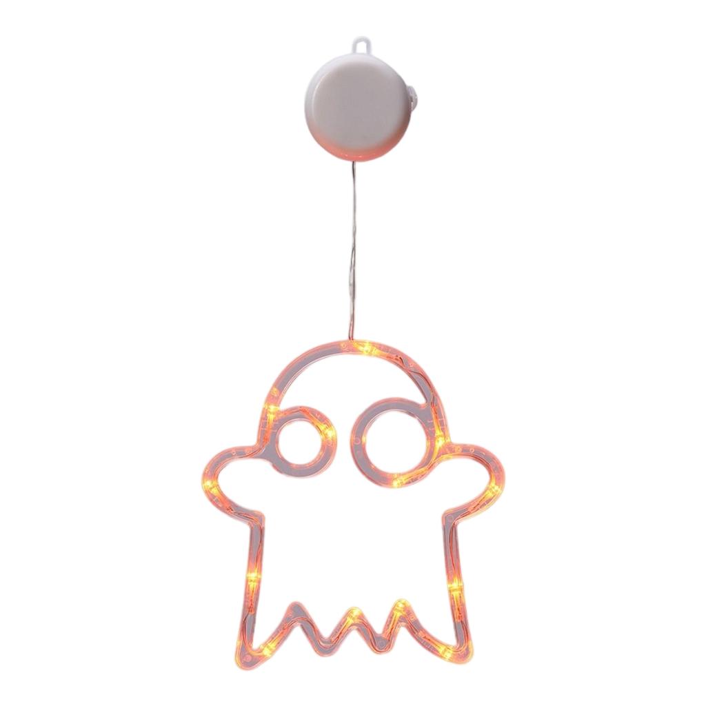 Luce a Ventosa di Halloween per Decorazione Finestra, Lampada Decorativa per Esposizione Festiva Interna