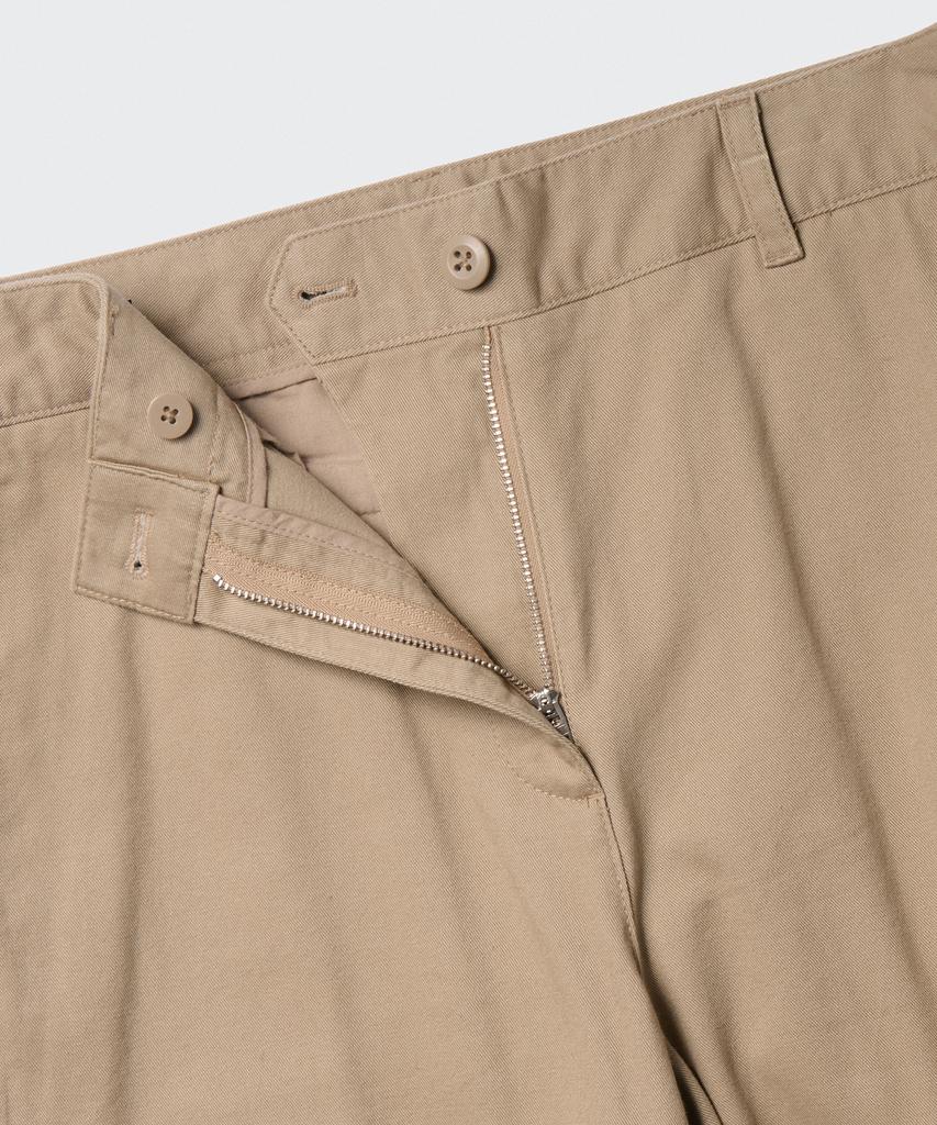 MUSINSA STANDARD WOMAN Women'S Fleece-Lined Wide Cargo Pants [Beige]