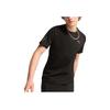 PUMA Comfortable Round Neck Fitted Moisture Wicking Quick Dry Breathable Short Sleeve Raglan T-Shirt Men Tops Black 631829-01