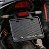 Motorcycle License Plate Frame Holder Bracket for License Motorbike Plate Frame for Automotive Motorcycle Motorbike Scooter