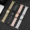 Compatible Stainless Steel Bead Band for Apple Watch 