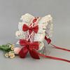 Sweet Bow Lace Bow Hairband Handmade Lolita Hair Accessories French Lolita Headband  Lolita Fashion