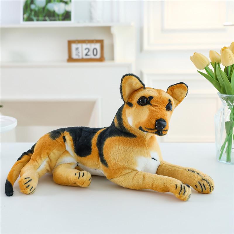 Realistic Dog Plush Toy Adorable Sheepdog Shar Pei Dalmatian Long Ear Dog Gift