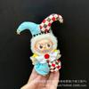 Puppenkleidung für 10,5 cm 4,0 Labubu Universelle Babykleidung Mini-Plüschpuppen-Kleidungszubehör für Weihnachts-Fans Geschenk