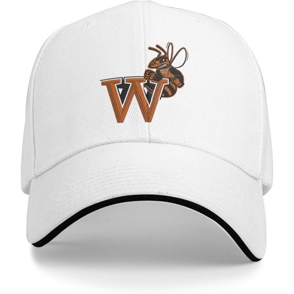 Waynesburg Aa University Casual Sandwich Baseball Cap Adjustable for Men for Women