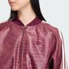 Adidas Originals Pleather Loose Fit Zip Long Sleeve Jacket Women jackets KD8792