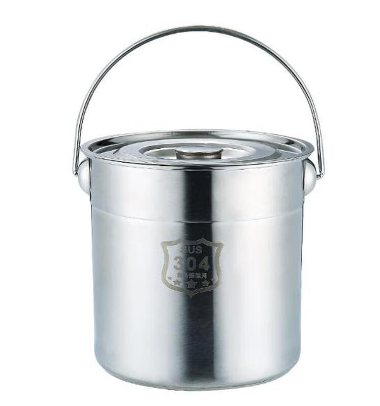Jun Chu 304 Stainless Steel Portable Pail