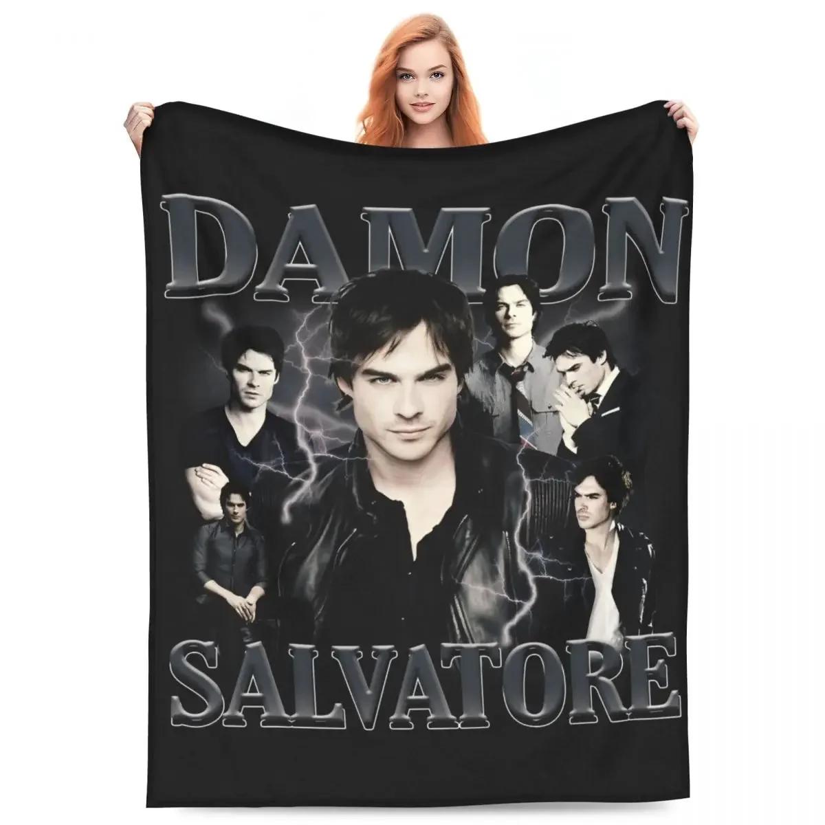 The Vampire Diaries Damon Salvatore Blanket 75X95CM