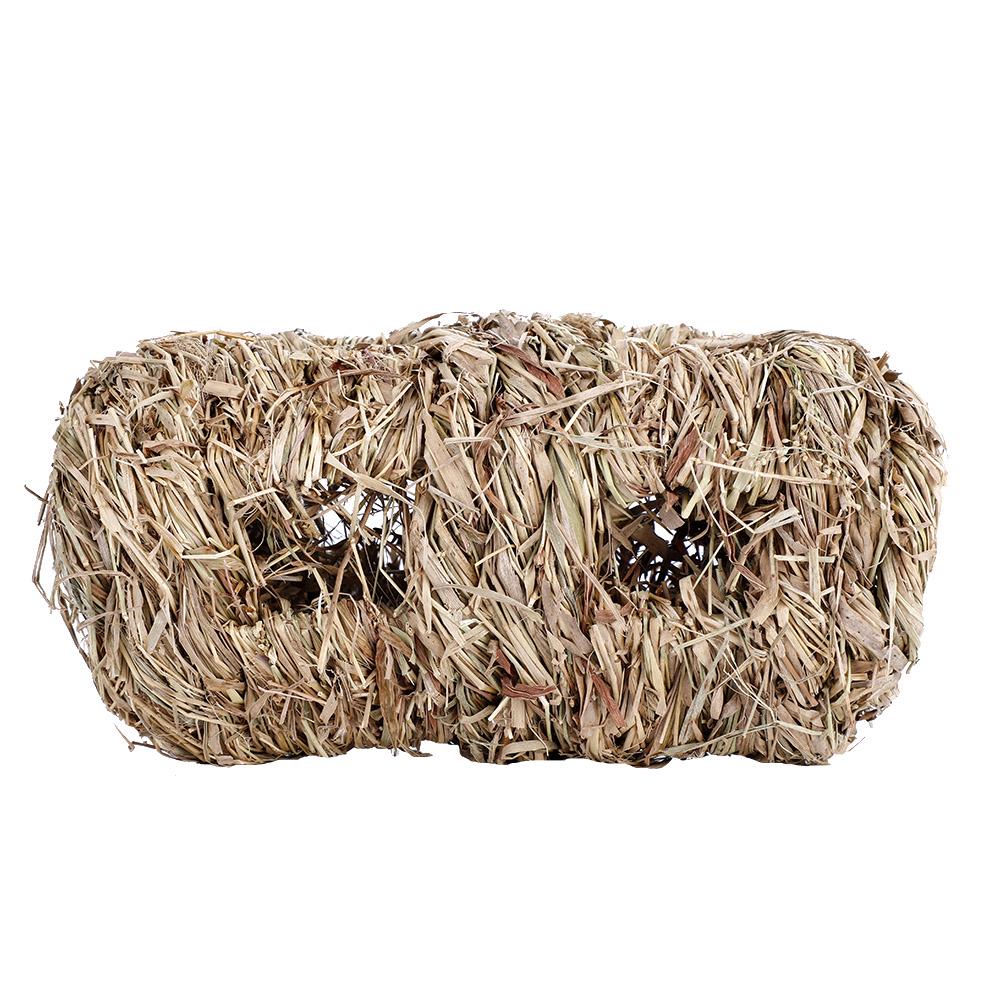 Durable Rabbit Grass House Chew Toy Mat Bed for Hamster Guinea Pig Bunny